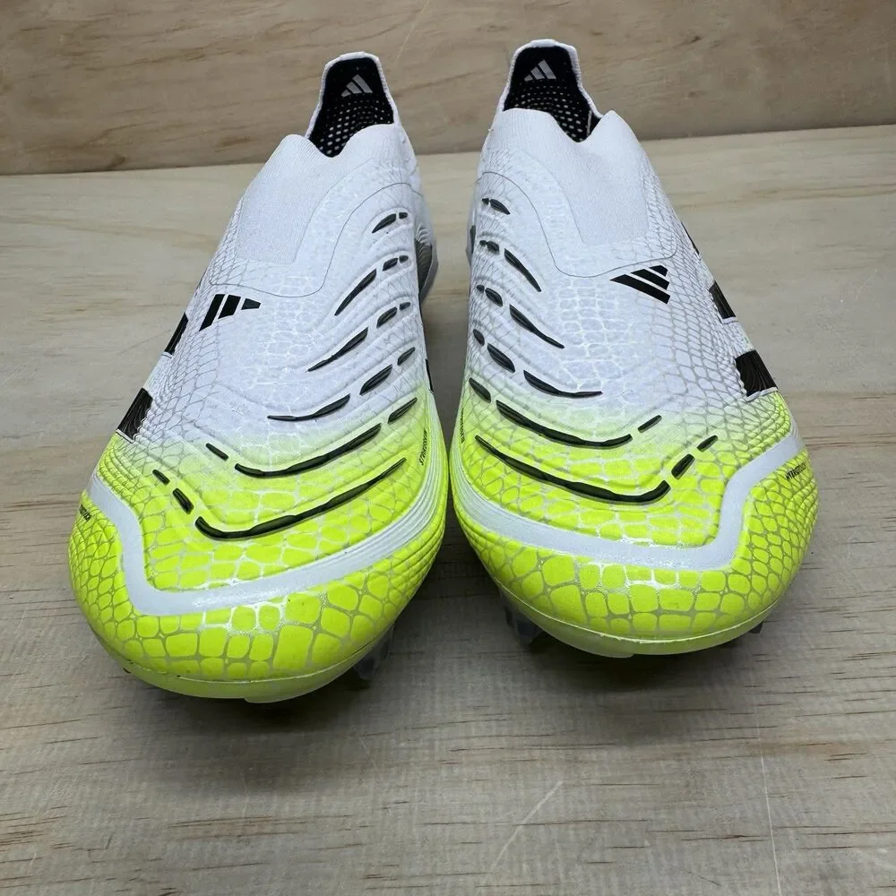 NEW Adidas Predator Elite LL Laceless FG Soccer Cleats Mens Sz 10.5 JI1075